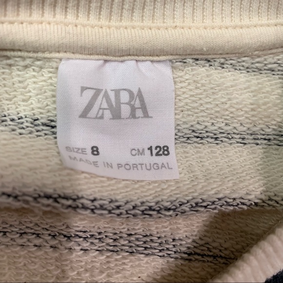 Size 8 girls Zara sweatshirt EUC - Picture 5 of 5